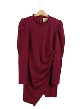 Vestido de cóctel mujer MIA ZAYA rojo talla L asimétrico elegante fiesta