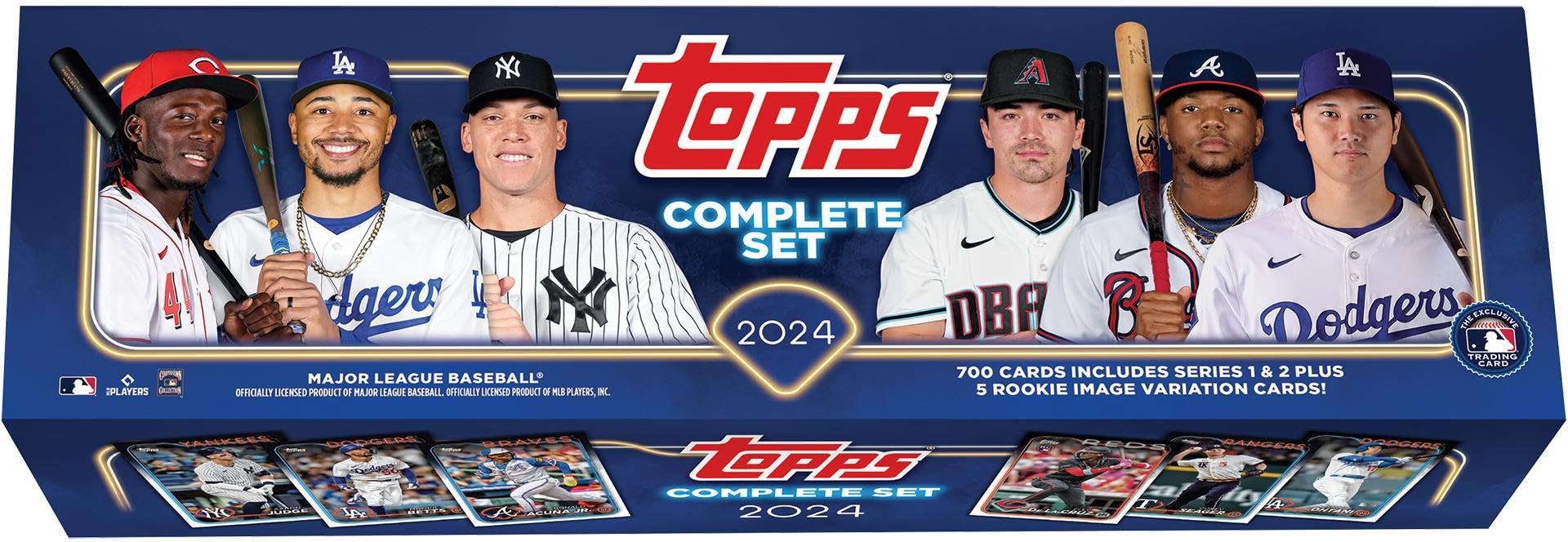 Juego completo sellado de fábrica de béisbol Topps 2024