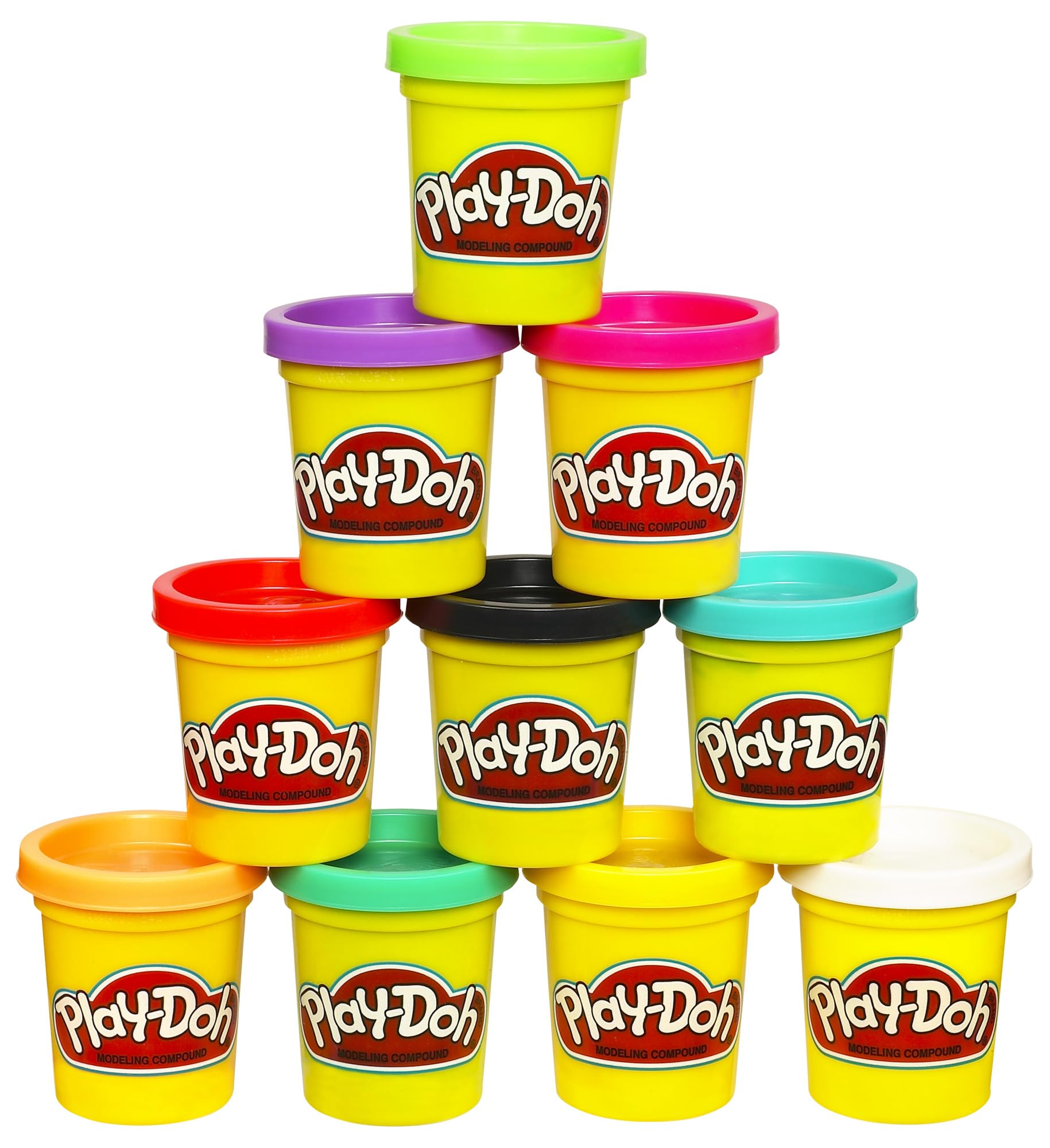 Play-Doh – Funda de Colores, Paquete de 10