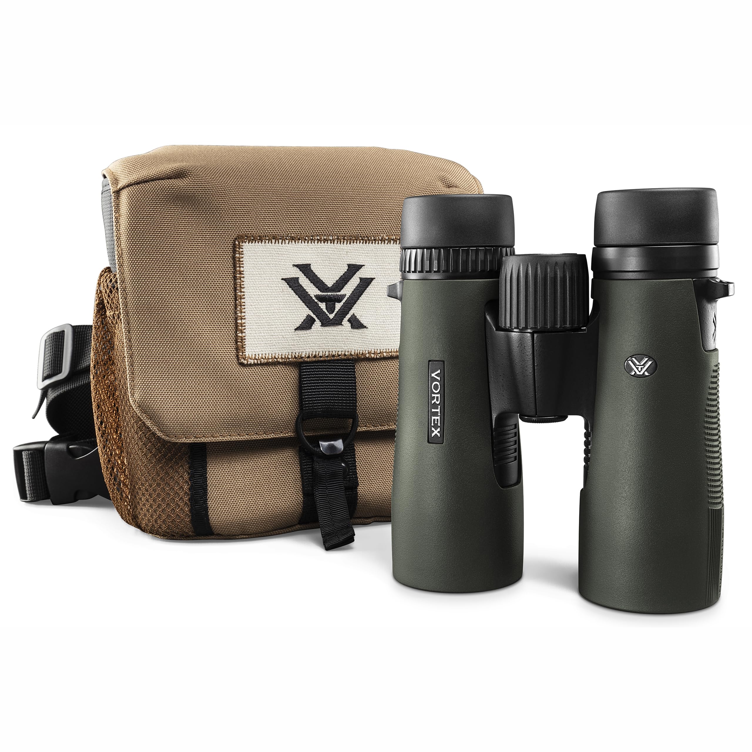Prismáticos Vortex Diamondback HD 8x42 de Alta resolución - Óptica cristalina - Campo de visión de 130m a 1000m - para observadores de Aves y Cazadores Profesionales