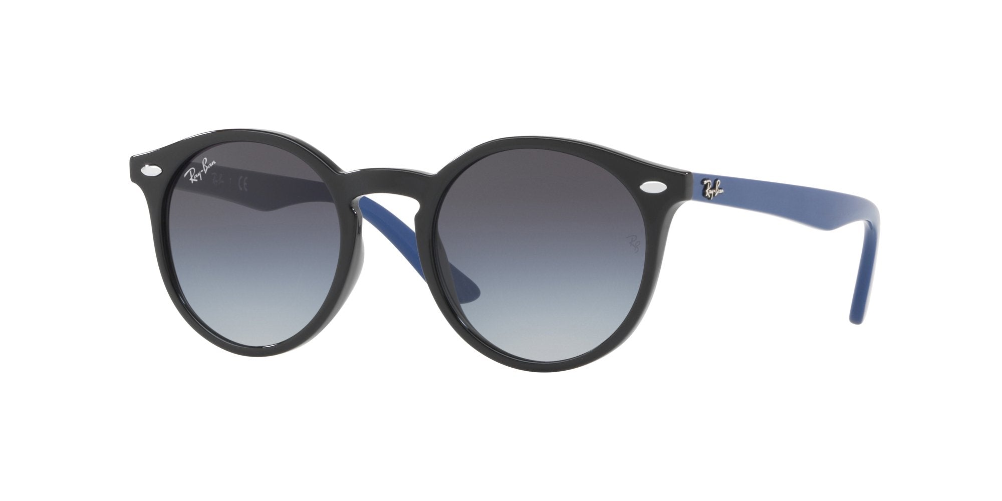 Ray-Ban 0RJ9064S 70428G 44 Gafas de Sol, Black/Grey Gradient, Unisex-niños