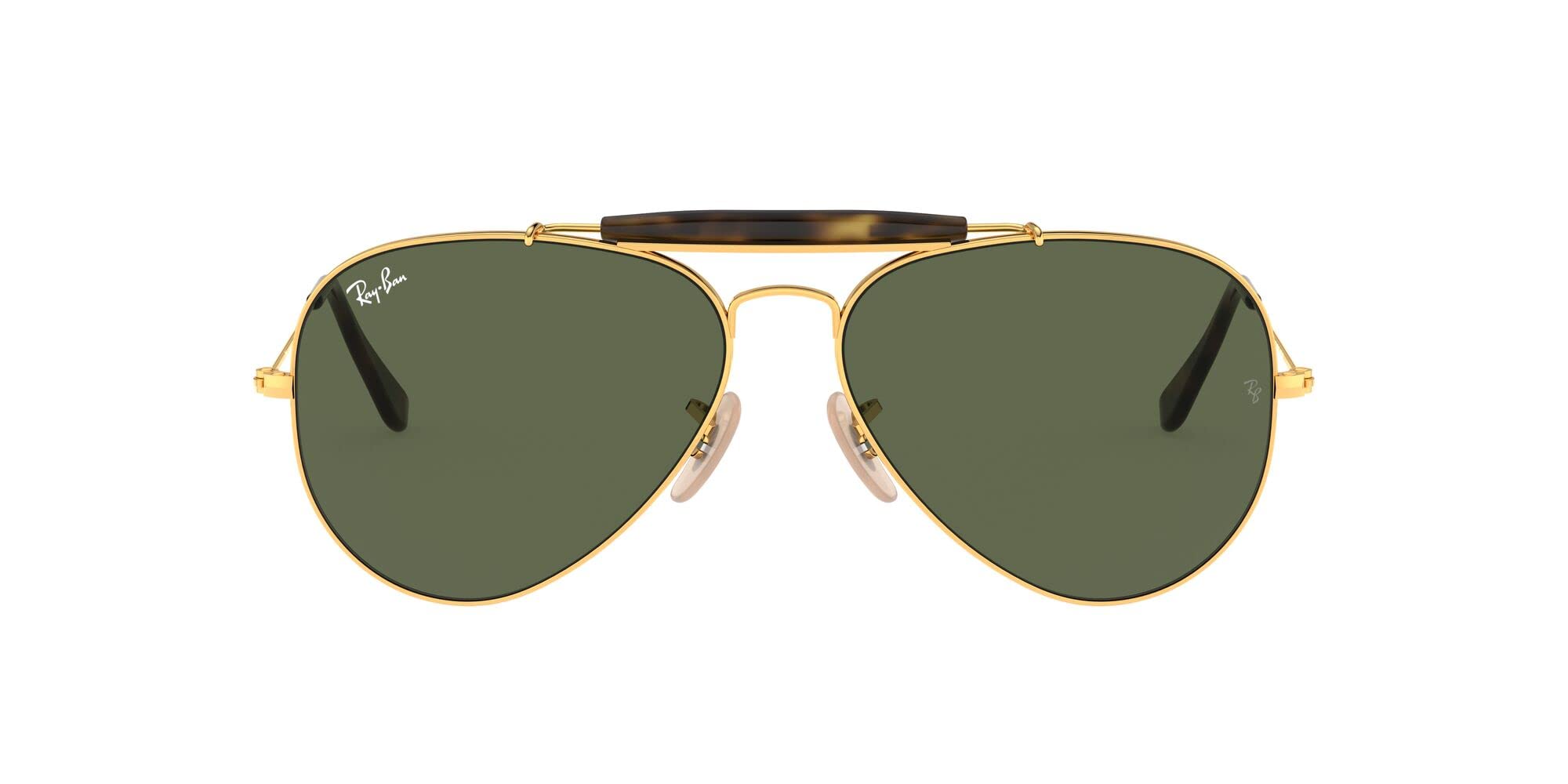 Ray-Ban RB 3029 Gafas de Sol, Gold, 62 para Hombre