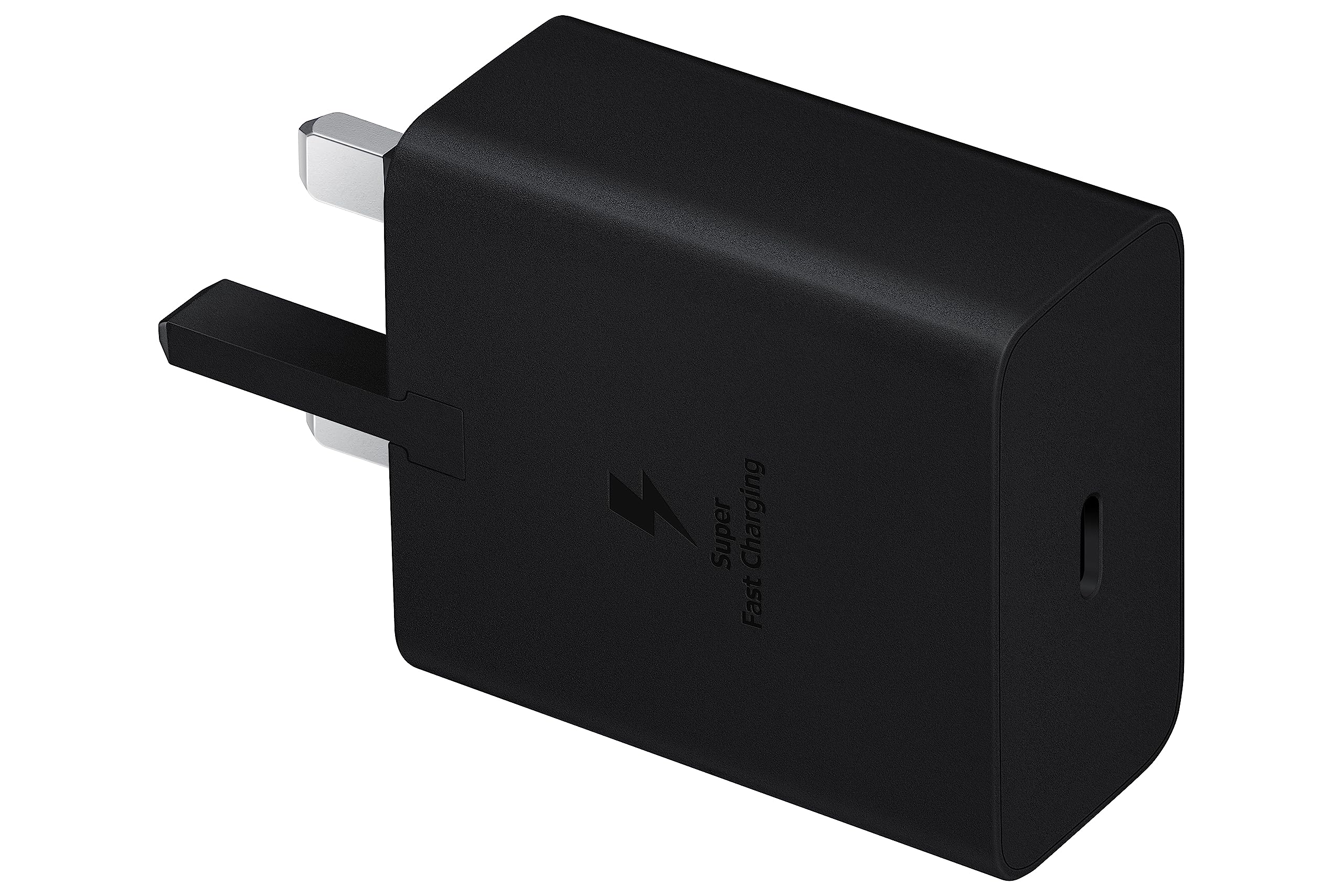 Samsung Galaxy Official - Cargador súper rápido 2.0 de 45 W (con Cable de Datos USB-C a C), Color Negro