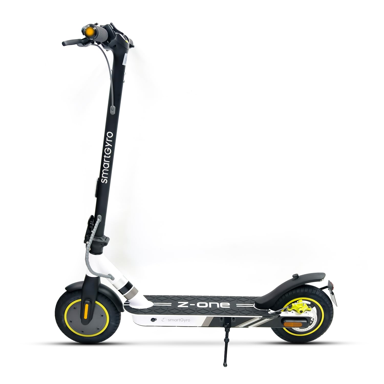 smartGyro Z-One 2 Gray Certificado - Patinete eléctrico Certificado de 36V 400W,BaterÃa 8 Ah,hasta 30Km,Ruedas 10" Neumáticas,Triple frenada,App App Smart Core,Certificado DGT,Segunda Generación
