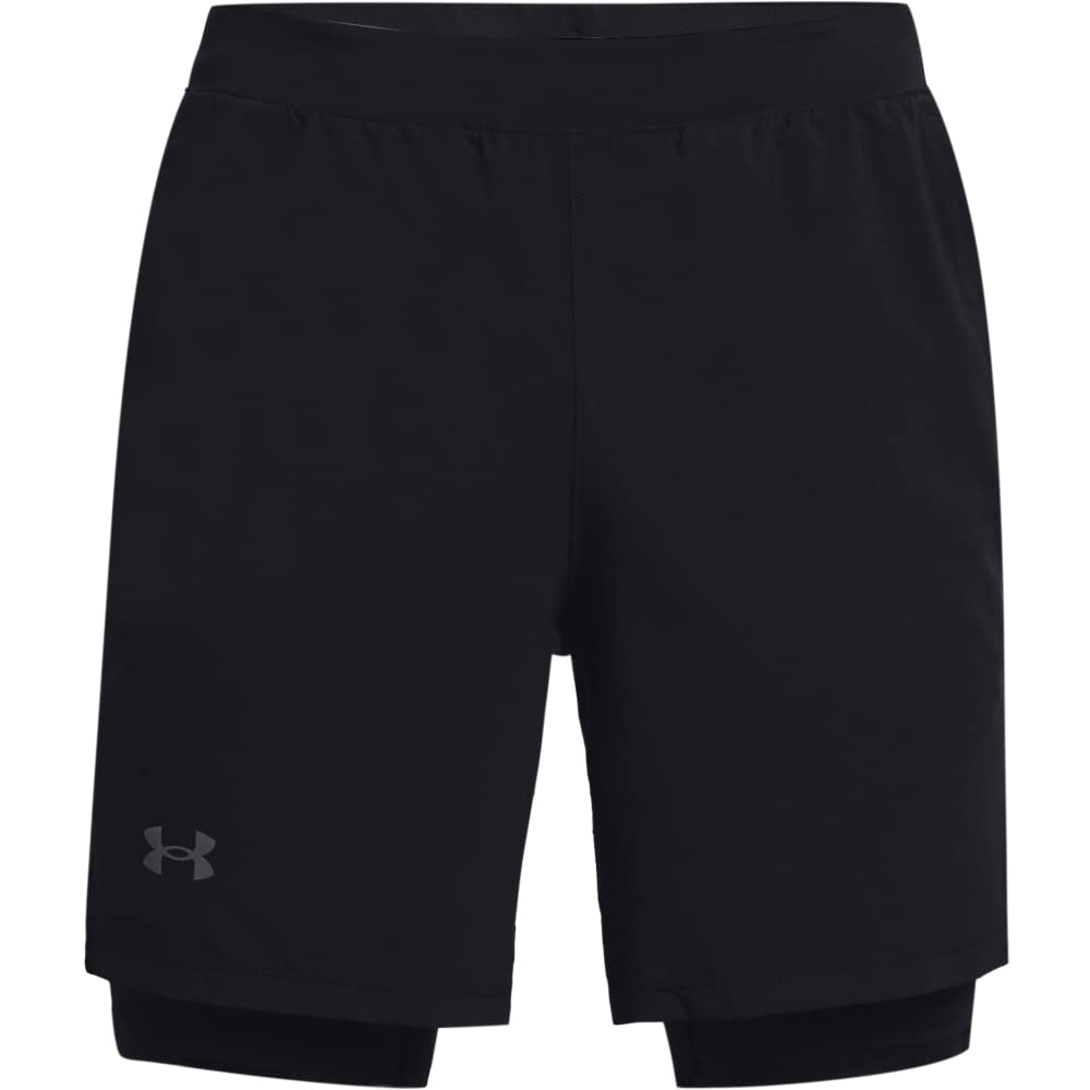 Under Armour Launch 7'' 2N1 Corto Hombre Negro L