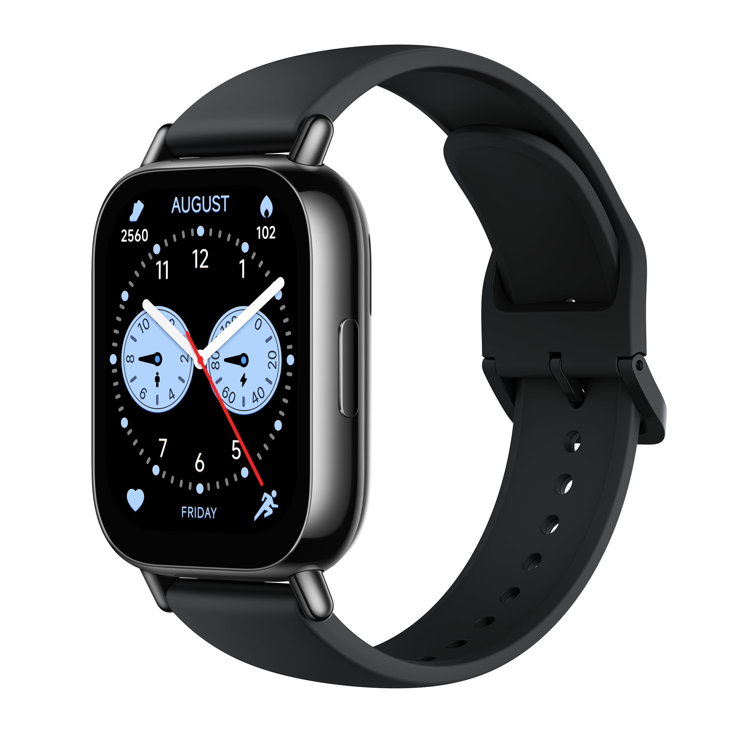 XIAOMI Redmi Watch 5 Lite, Llamadas Bluetooth, Pantalla AMOLED de 1.96 Pulgadas, Monitor de frecuencia cardÃaca, 150 Modos Deportivos, hasta 18 dÃas de autonomÃa, Negro